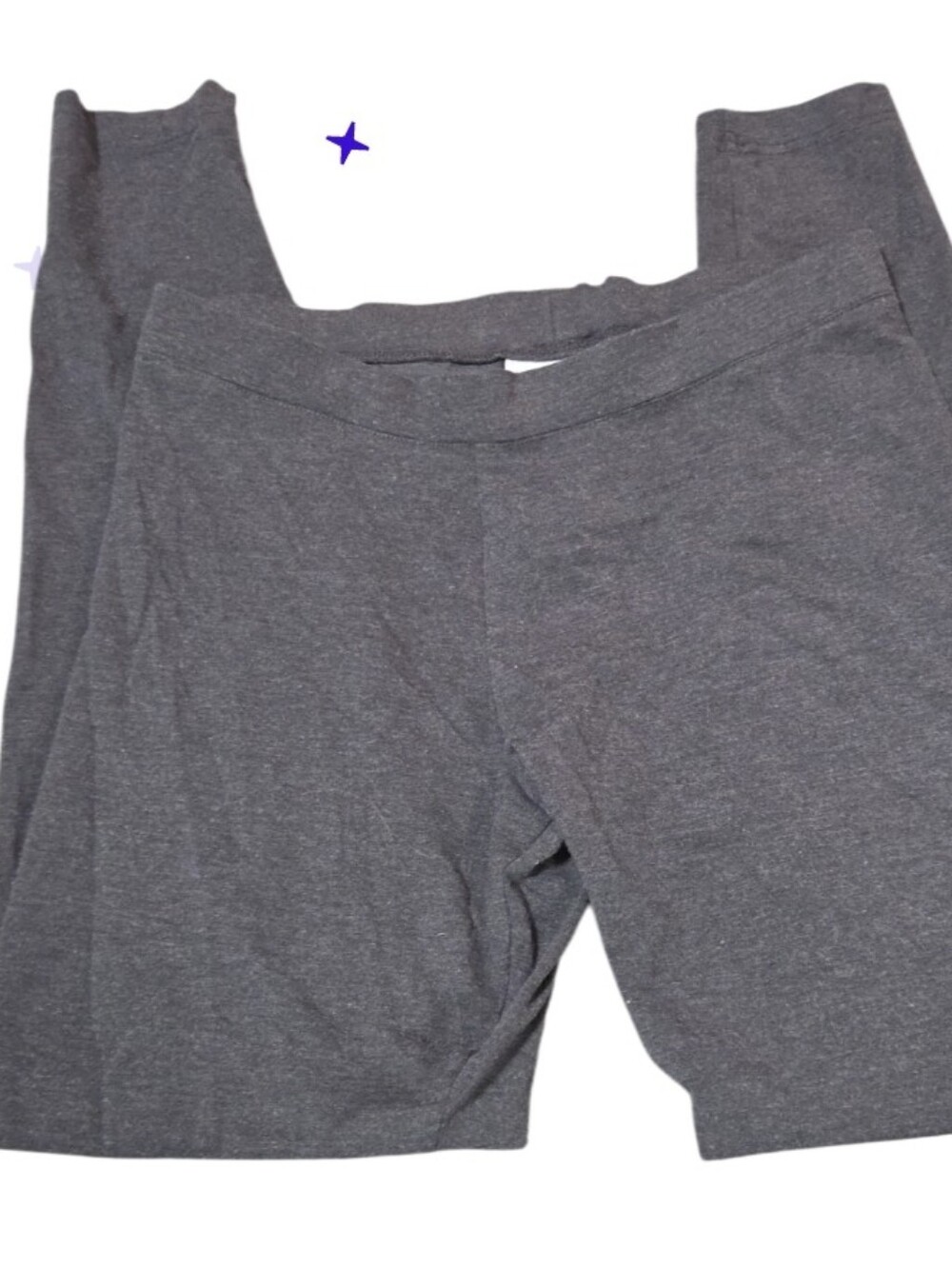 Med Vtg Fashion Bug Charcoal Gray Leggings